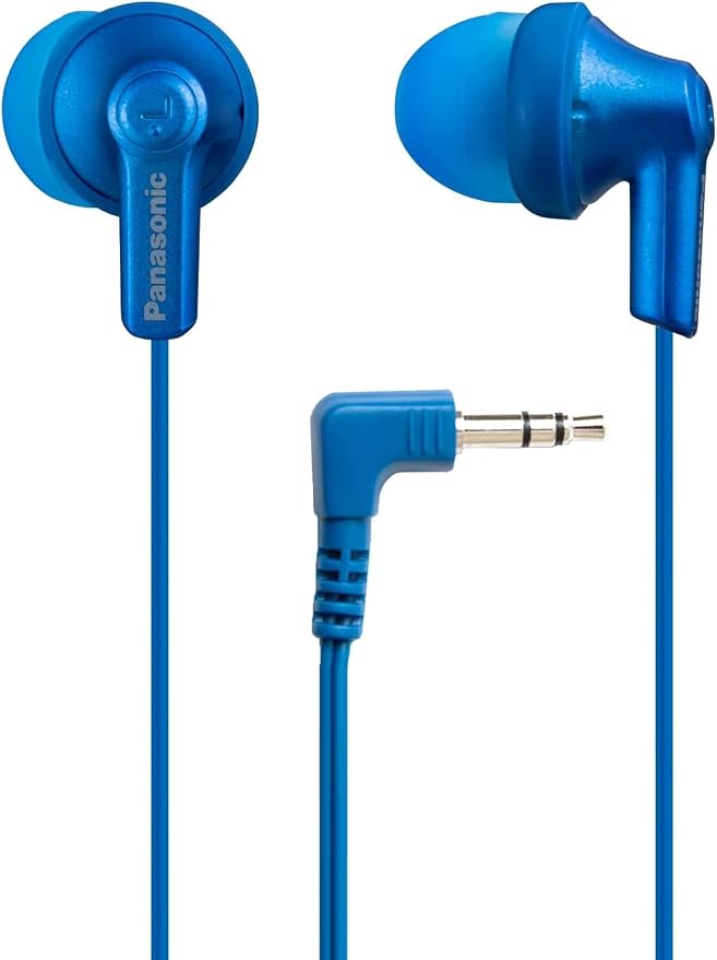 Panasonic ErgoFit Wired Earbuds, 3.5mm Jack in-Ear Headphones