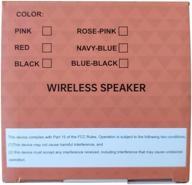 Bluetooth Speaker Wireless, IP67 Waterproof & Dustproof Portable Speaker