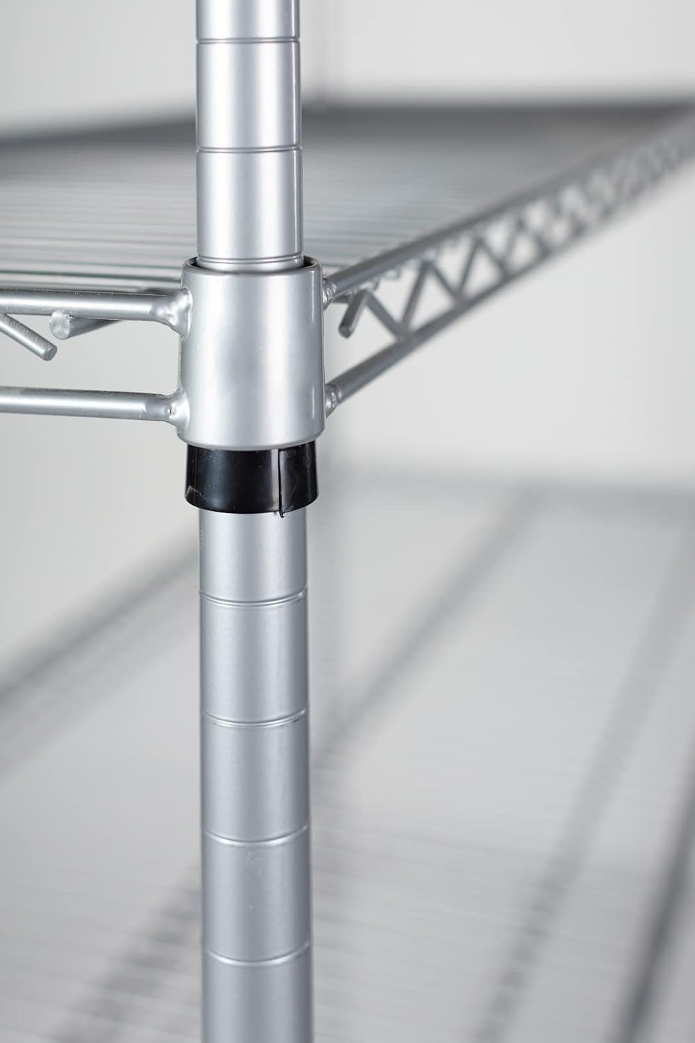Omega 14" Deep x 42" Wide x 74" High 3 Tier Gray Starter Shelving Unit