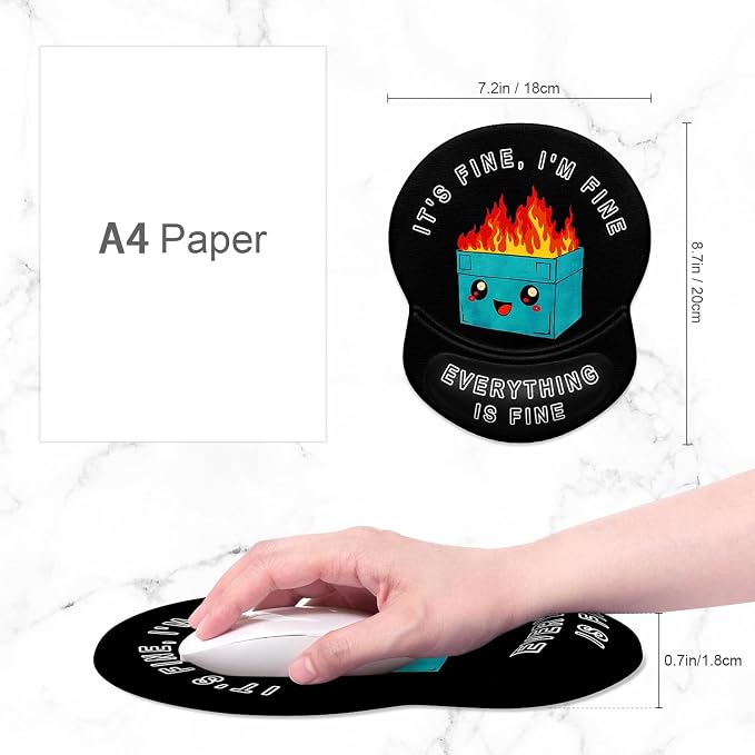 ITNRSIIET Ergonomic Mouse Pad