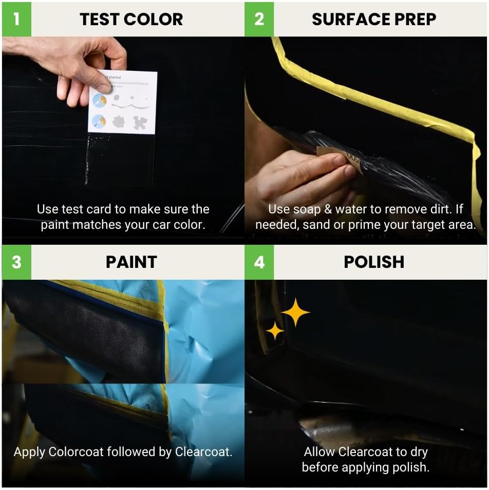 TouchUpDirect 1J9 Celestial Silver Metallic Compatible with Toyota Exact Match Touch Up Paint Aerosol - Platinum Kit