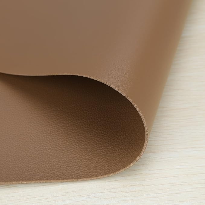 KINGFOM Desk Pad Office Desktop Protecter, PU Leather Desk Mat Blotters