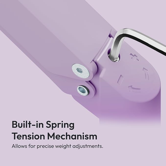 Pixio PS1D Wave Purple Dual Monitor Arm Stand Desk Mount