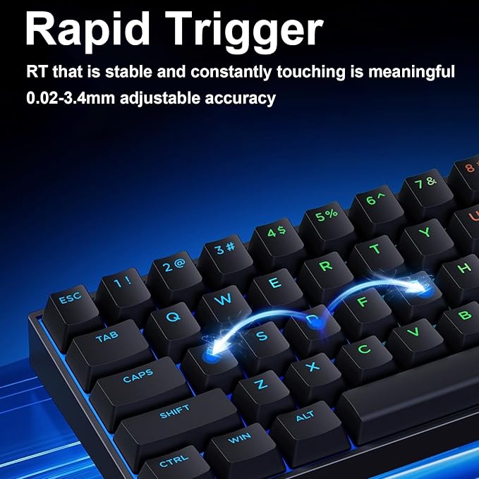 Hyekit x MCHOSE Jet 75 75% Wired Magnetic Switch Mechanical Gaming Keyboard
