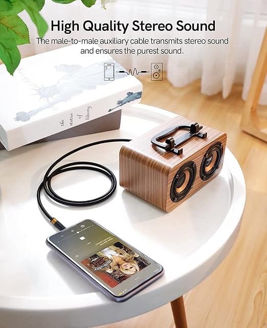 Aux Cord, Audiophile 3.5mm Stereo Audio Cable Unbreakable and Great