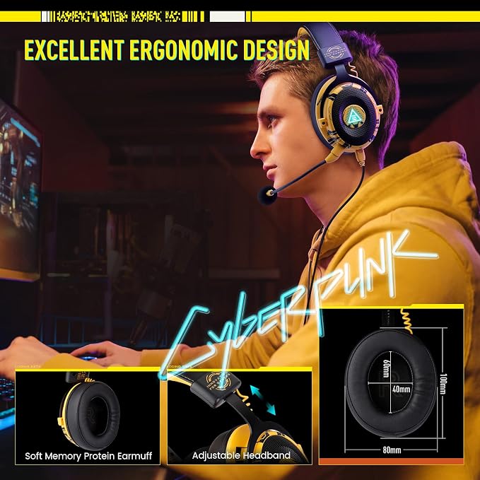 EKSA USB Gaming Headset for PC