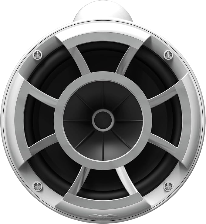 wet sounds Rev 8 White V2 Revolution Series 8" White Tower Speakers w/Fixed