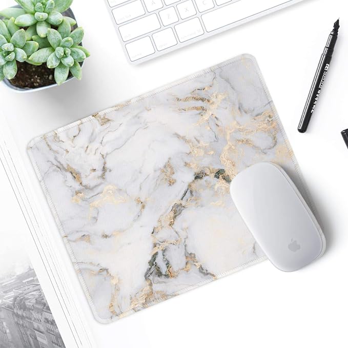 ITNRSIIET Mouse Pad with Stitched Edge Premium Textured Smooth Precise