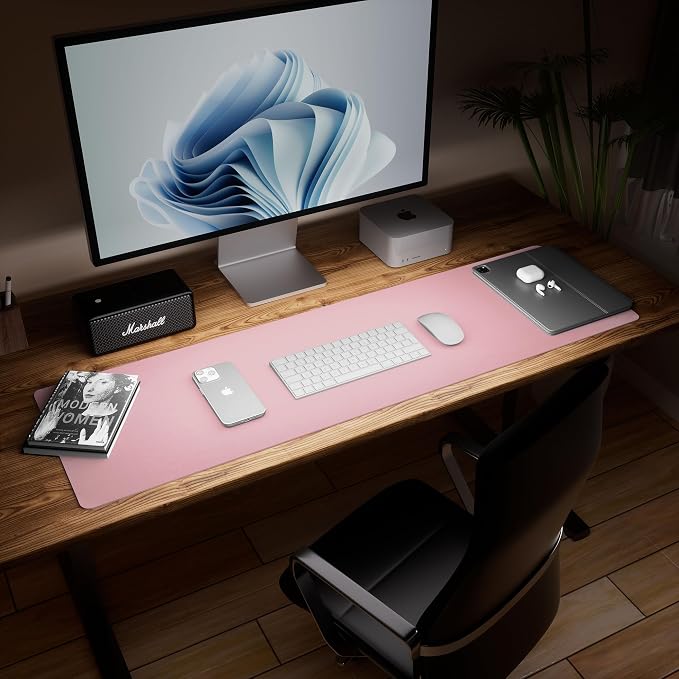 Aothia Leather Desk Pad Protector