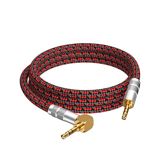 3.5mm Aux Cord, Audiophile Audio Auxiliary Cable 3.5 mm Male to Male Stereo