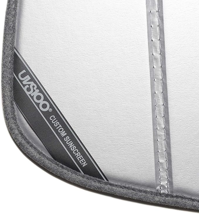 Covercraft UV10067SV Silver UVS 100 Custom Fit Sunscreen for Select Chevrolet Camaro/Pontiac Firebird Models - Laminate Material, 1 Pack