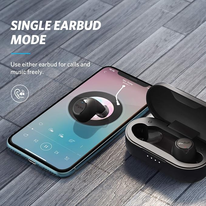 EarFun Free 1S Wireless Earbuds, 4 Mics