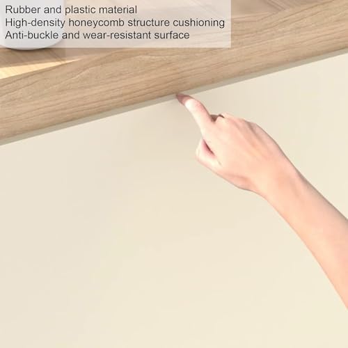Self-Adhesive Garage Wall Protectors - Rubber Foam Wall Guards for Studio & Gym, Impact-Resistant Grey Foam, 39.3x39.3in (100x100cm) - Wall Protection Solution