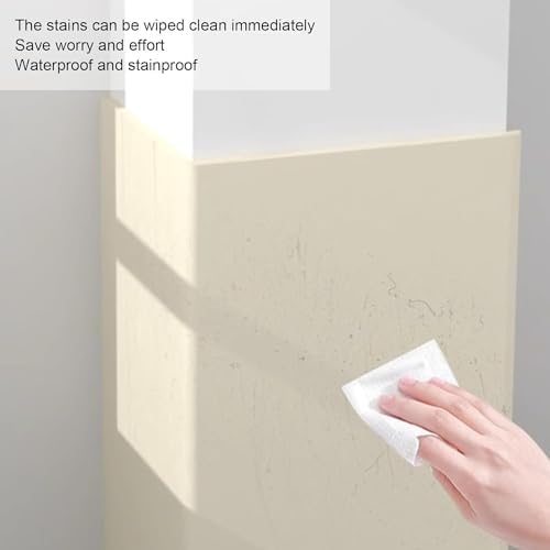 Heavy-Duty Self-Adhesive Rubber Foam Wall Protectors, 39.3x39.3in, Ideal for Garage, Studio & Gym, Grey Corner Guards for Maximum Protection & Durability