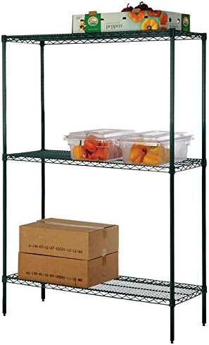Omega 12" Deep x 30" Wide x 86" High 3 Tier Freezer Starter Shelving Unit