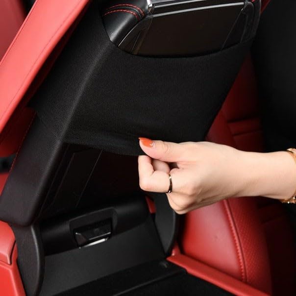 Auto Armrest Cushion Pads for Lincoln Town Car III(1998-2003) Accessories Car Centre Console Armrest Pad Durable Material and Easy to Clean-is Waterproof and Anti-Scratch