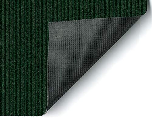 KOECKRITZ Heavy Duty Durable All Weather Indoor/Outdoor Non Slip Entrance Mat Rugs and Runners for Office Business Building Home Garage Front Door (3' x 7', Green)