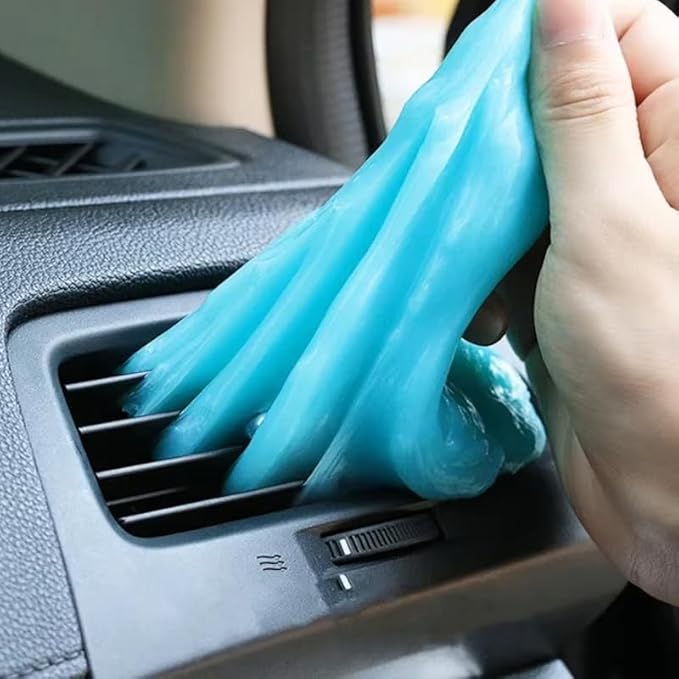 Car Cleaning Gel Compatible with Honda Civic, 200g Detailing Putty for Auto Vents, Dashboard, Cup Holders - Reusable Multifunctional Dust Remover,200g*2