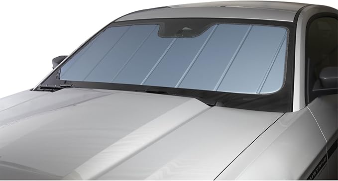 Covercraft UVS100 Custom Sunscreen | UV11330BL | Compatible with Select Lexus LS Models, Blue Metallic