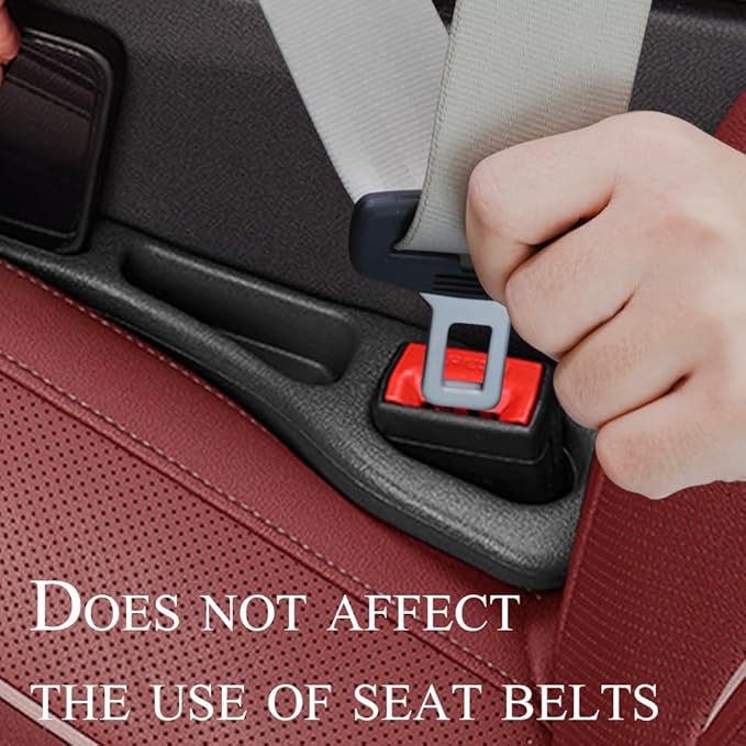 Car Seat Gap Filler Organizer Compatible with Subaru Outback Accessories Seat Gap Plug Blocker with Storage Slot Non-Slip Car Cup Holder Coaster Black