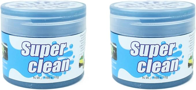 Car Cleaning Gel for Mercedes-Benz C400 2015 2016 2017 2018, 200g × 2 Pack Car Interior Cleaner Slime, Auto Detailing Tools, Auto Dust Car Crevice Cleaner