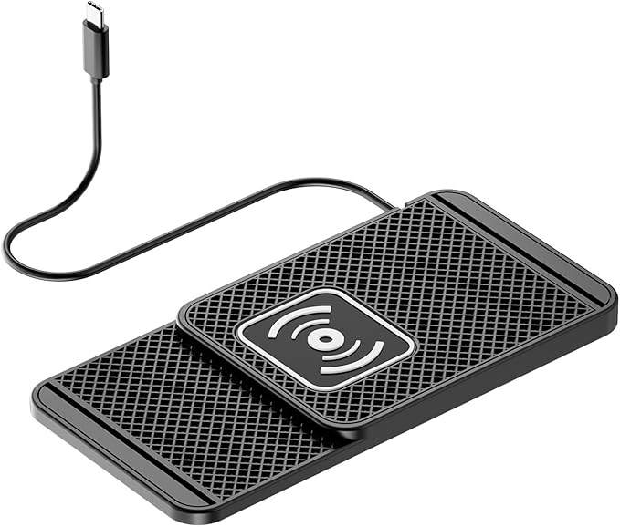 Wireless Charging Pad for Car for Ineos Automotive Grenadier 2023-2025, Non-Slip Type C/USB 20W Fast Phone Charging Pad DIY Trim-to-Fit No Interior Damage,B&Type-C