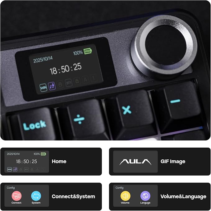 EPOMAKER X Aula F108 PRO Wireless Gaming Keyboard