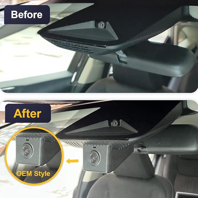 Fitcamx 4K Dash Cam Suitable for Lexus RX 2023-2026 & RX Hybrid 350 350h 450h 500h (Gen5/AL30), OEM Factory Look, UHD 2160P Video, Built-in WiFi & APP, Loop Recording, G-Sensor, Plug & Play, 64GB Card