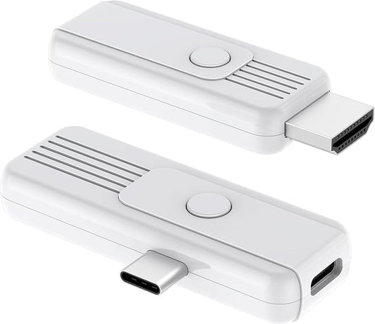 Wireless HDMI Transmitter and Receiver, Upgrade Type-C 3.1 Port Wireless Hdmi