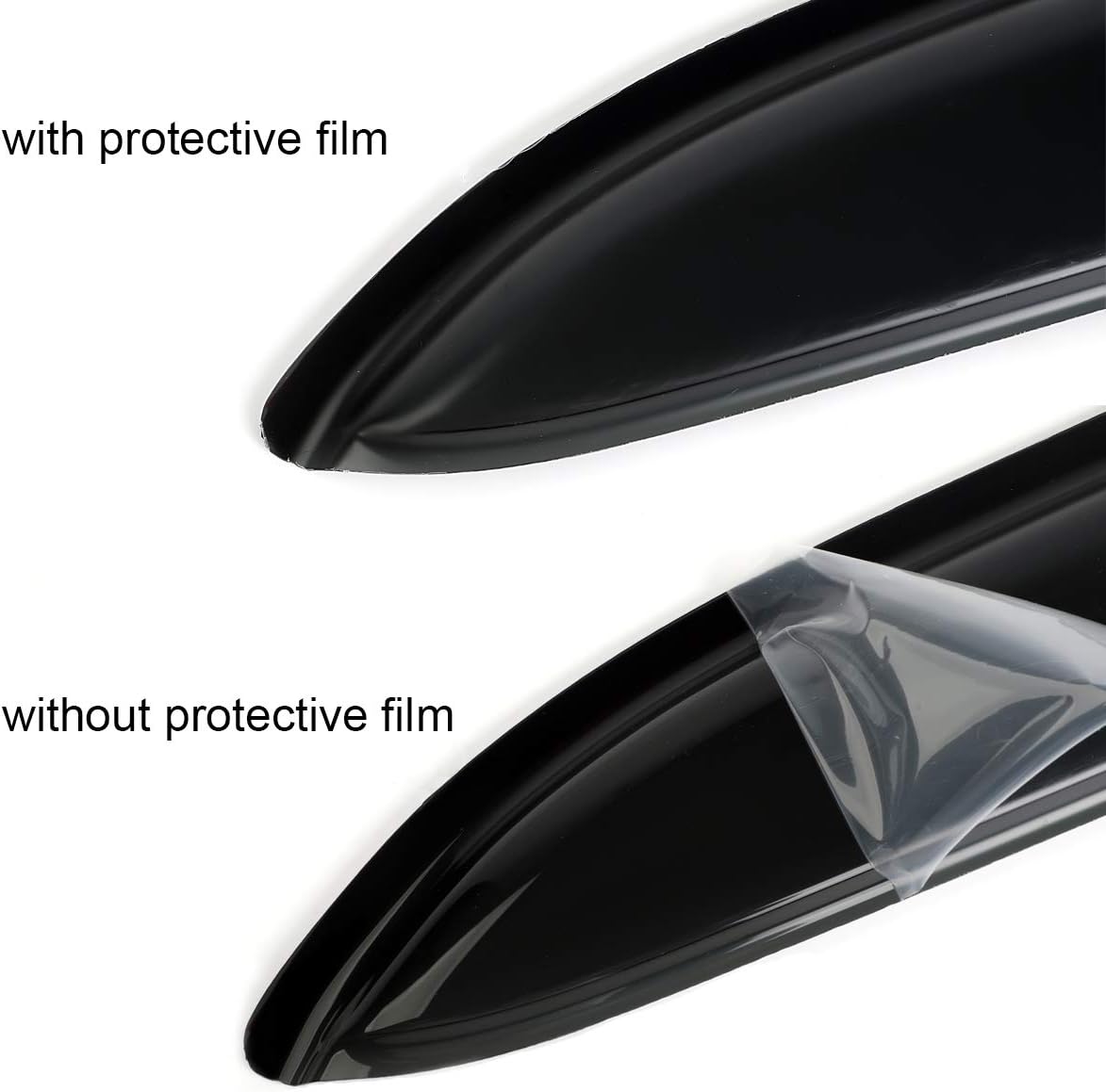 94611 Side Window Wind Vent Deflector,4pcs Outside Mount Style Nice Sun Rain Guards Set,Window Visor fit for 2011-2015 Chevry Cruze, 2016-2016 Chevrolet Cruze Limited
