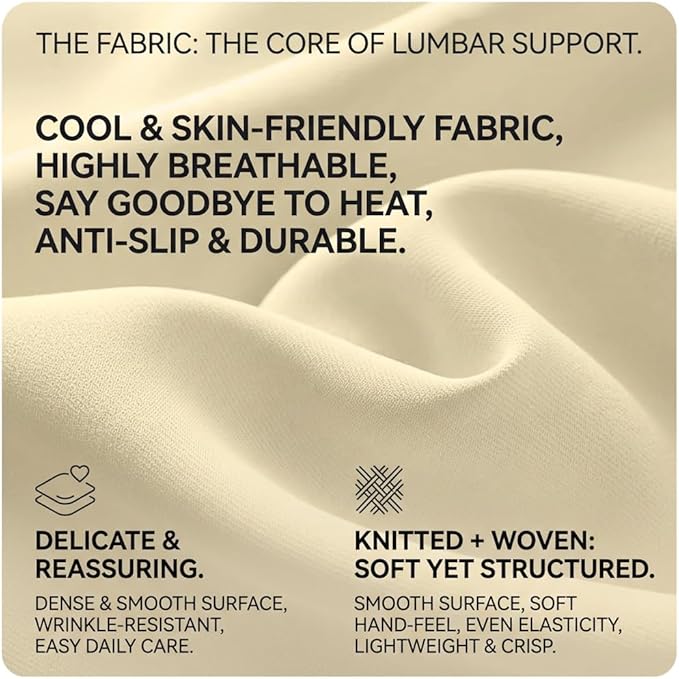 Car Headrest Pillow & Lumbar for Audi A6 C7/A6 C7 Avant/A6 C8/A6 C8 Avant/A7 Sportback 1995-2023, Car Seat Neck Pillow Back Support, Breathable All-Season Automotive Seat Cushions, 2PCS