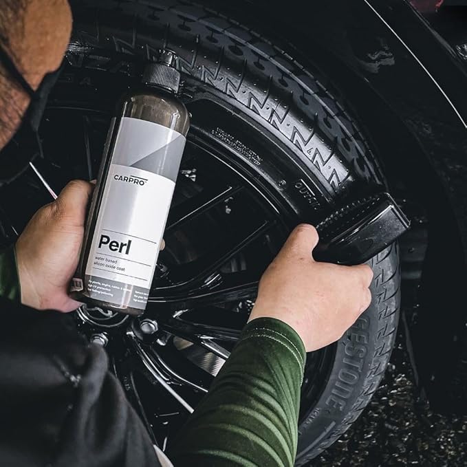CARPRO PERL Coat Plastic & Rubber Protectant 500mL - [Plastic, Engine, Rubber, Leather] - (16.9oz)