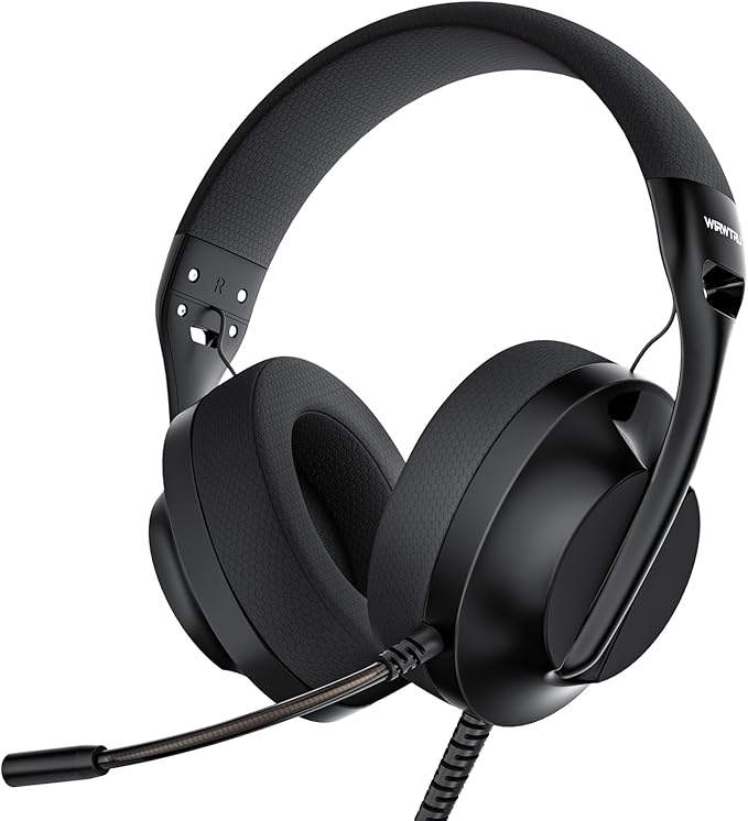 S30 Gaming Headset with Microphone, 198g Lightweight Design, Wired Gaming