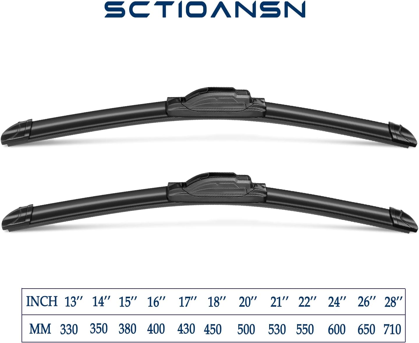 3 Wipers Set for Jeep Grand Cherokee 2014-2021, Windshield Wiper Blades Original Equipment Replacement Front and Rear- 22"/21"/11A" (Pack of 3) J- HOOK