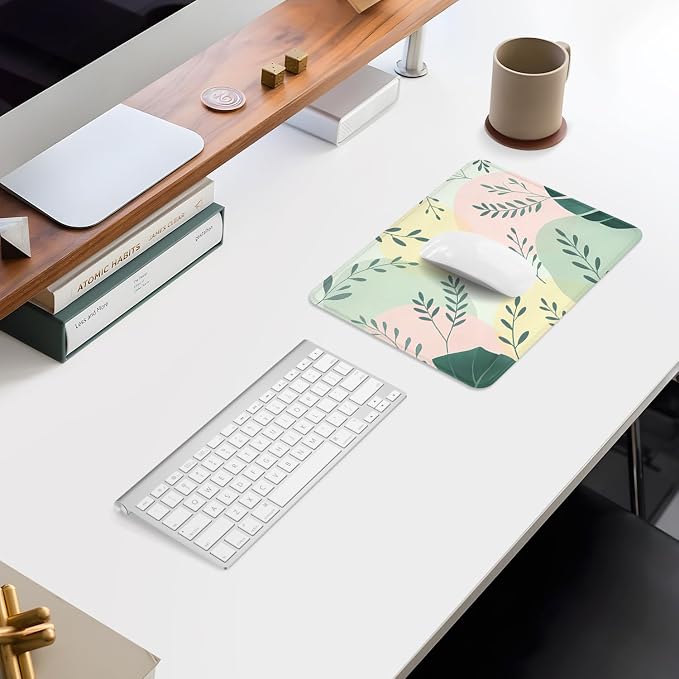 ITNRSIIET Mouse Pad Non-Slip Rubber Base Smooth Surface Stitched Edges