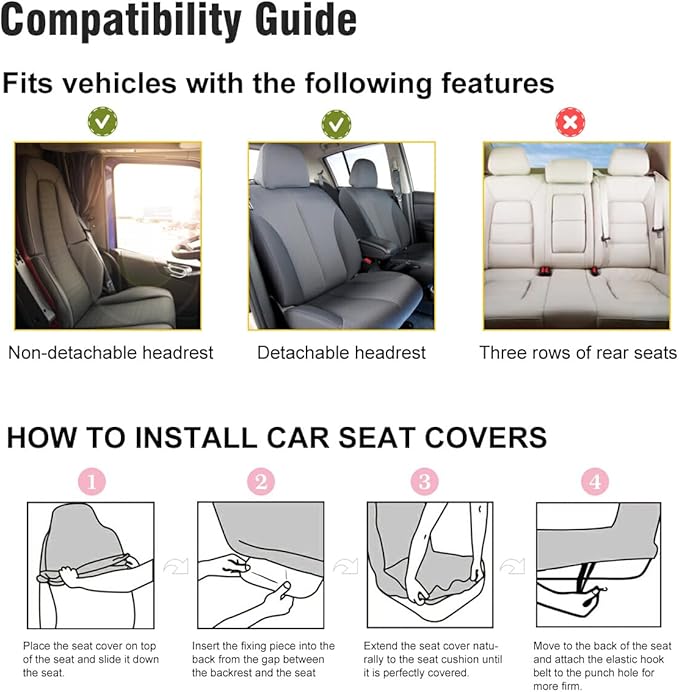 Western Car Seat Covers Set of 2,Rustic Brown Beige Teal Western Country Cowboy Tooled Leather Universal Auto Front Seat Cushion Protector for Women Men Cool Car Accessories Fit for Car Truck