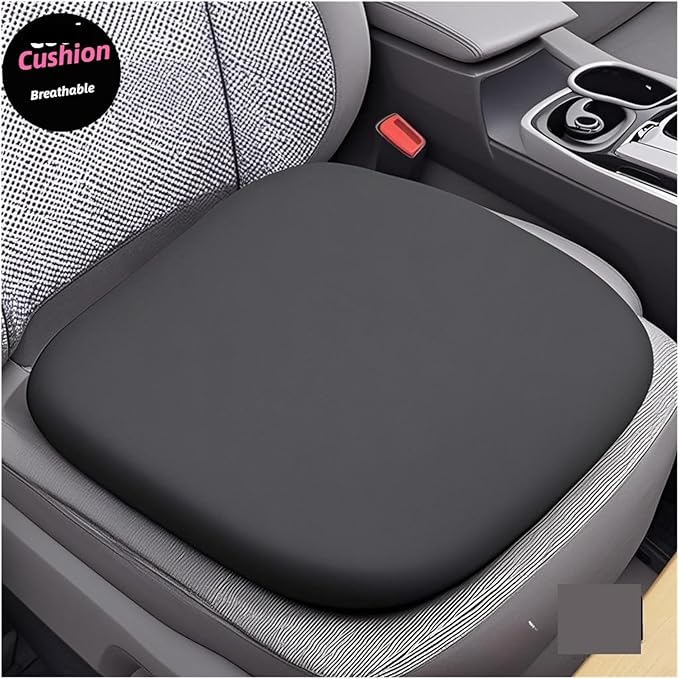 Memory Foam Car Seat Cushions with Lumbar Support - Cool and Breathable Comfort for Car and Office Seats(C,45x45cm)