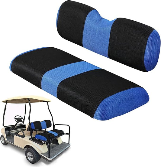 4 Passenger Golf Cart Seat Covers Fit for EZGO TXT OEM Ordinary Seat Cushion, EZGO TXT Front and Back seat Cover, Washable Golf Cart Seat Covers for EZGO