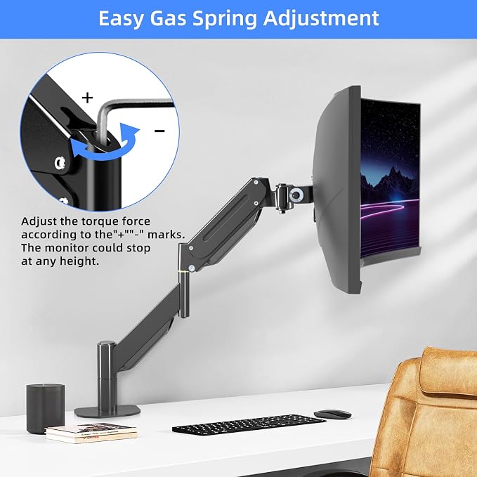 Suptek Ultrawide Single Monitor Arm Mount