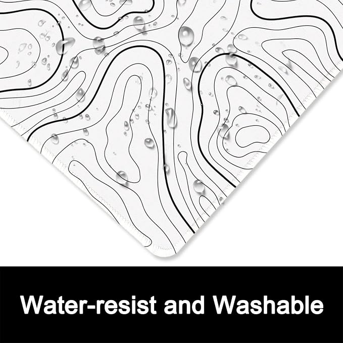 ITNRSIIET Mouse Pad with Stitched Edge Premium Textured Smooth Precise