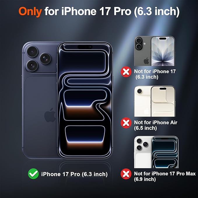 SUPFINE Magnetic for iPhone 17 Pro Case (Compatible with MagSafe)(Military Grade Drop Protection) Translucent Matte Shockproof with Anti-Fingerprint Phone Cover 2025,Wine Red
