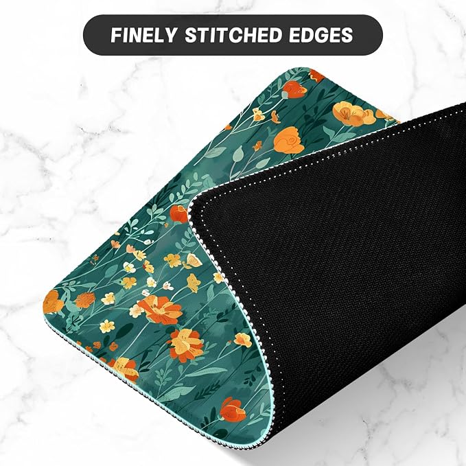 ITNRSIIET Mouse Pad with Stitched Edge Premium Textured Smooth Precise