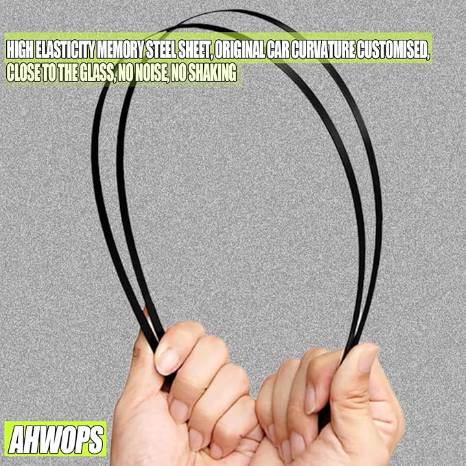 Front Wiper and Rear Wiper Blade Replacement for Toyota Yaris 2007-2011 OEM Wiper Blades, Genuine Replacement (26“/14”/12” 3-Pack)