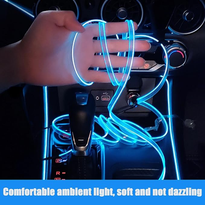 Car Interior Lights for Seat MII Ibiza Leon Arona Ateca Tarraco Alhambra LED Car Interior Atmosphere Lamp Car Ambient Lighting Kits,Purple