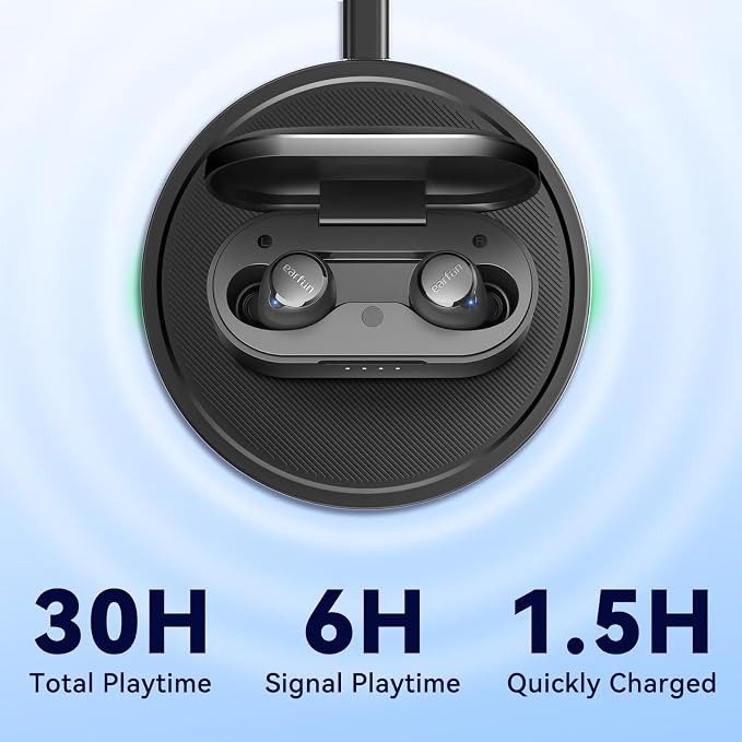 EarFun Free 1S Wireless Earbuds, 4 Mics