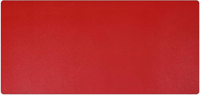 KINGFOM Desk Pad Office Desktop Protecter, PU Leather Desk Mat Blotters