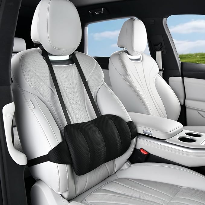 1 Piece Automotive Seat Lumbar Support Pillow for Dodge RAM 1500 2019-2023 2024 2025 2026, Driving Lower Back Cushion Ergonomic Orthopedic Posture Rest