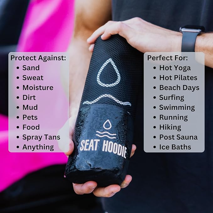 Car Seat Towel | Premium Microfiber Towel Seat Covers for Cars | Universal Fit & Machine Washable | Portable Car Seat Towel Cover After Gym, Yoga, Beach Taupe