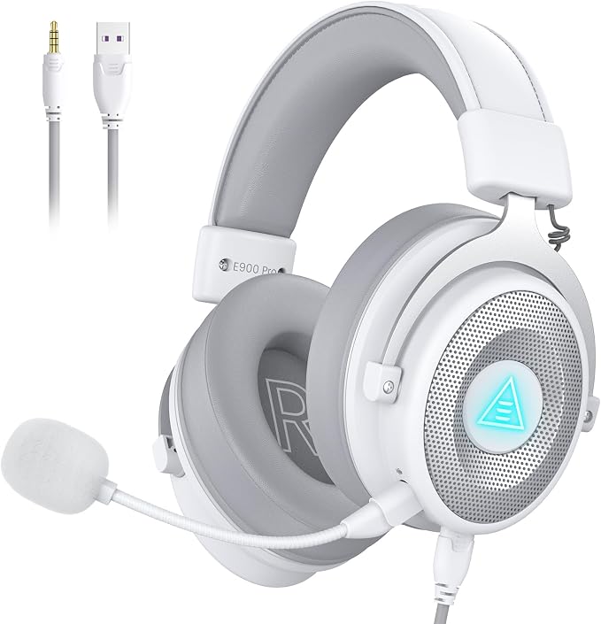 EKSA USB Gaming Headset for PC, Computer Headphones