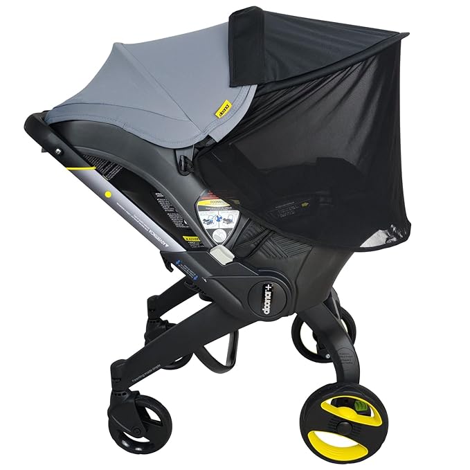 Doona Sunshade Extension | Doona Accessories Stroller for Summer | Car Seat Cover Attachment for Sun Protection | Carseat Canopy for Baby Sun Shade Extender | Also Compatible with Carseat